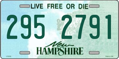 NH license plate 2952791
