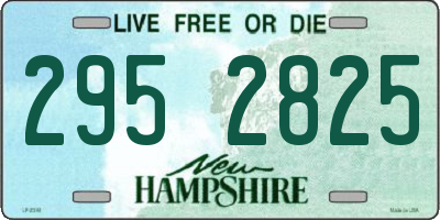 NH license plate 2952825