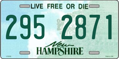 NH license plate 2952871