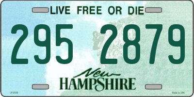 NH license plate 2952879