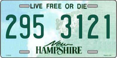 NH license plate 2953121
