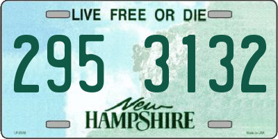 NH license plate 2953132