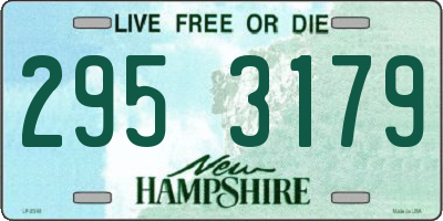 NH license plate 2953179