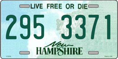 NH license plate 2953371