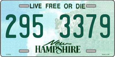 NH license plate 2953379