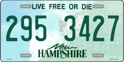 NH license plate 2953427