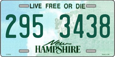 NH license plate 2953438