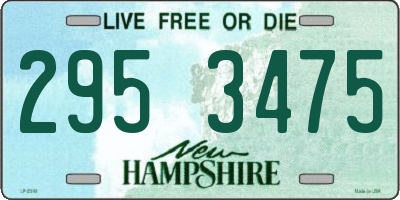 NH license plate 2953475