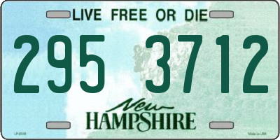 NH license plate 2953712