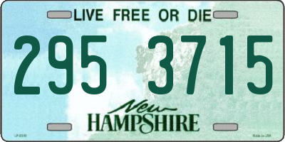 NH license plate 2953715