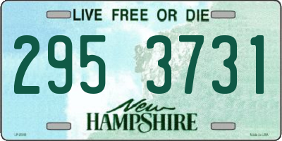 NH license plate 2953731