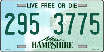 NH license plate 2953775