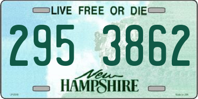 NH license plate 2953862