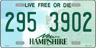 NH license plate 2953902