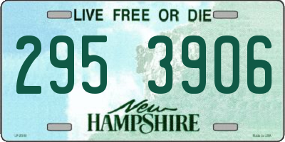 NH license plate 2953906