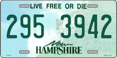 NH license plate 2953942