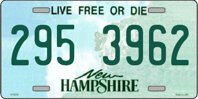 NH license plate 2953962