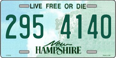NH license plate 2954140