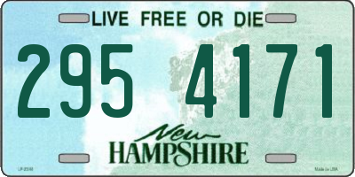NH license plate 2954171