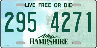 NH license plate 2954271