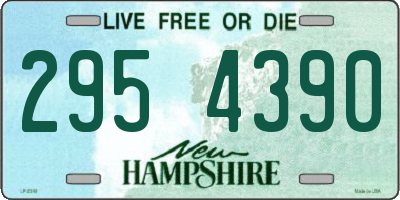 NH license plate 2954390
