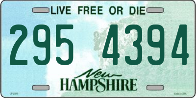 NH license plate 2954394