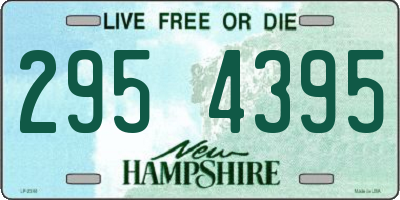 NH license plate 2954395