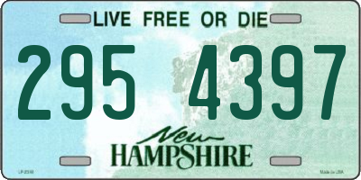 NH license plate 2954397