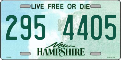 NH license plate 2954405
