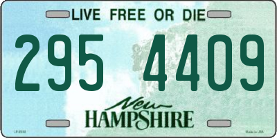 NH license plate 2954409
