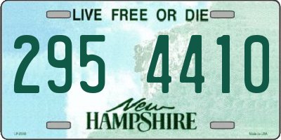 NH license plate 2954410