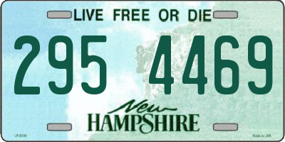 NH license plate 2954469