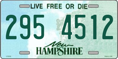 NH license plate 2954512