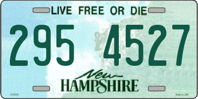 NH license plate 2954527