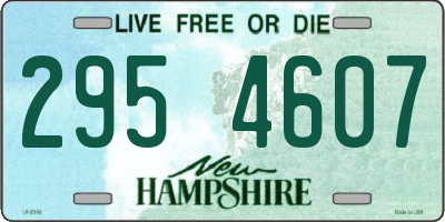 NH license plate 2954607