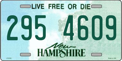 NH license plate 2954609