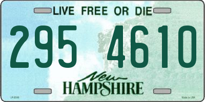 NH license plate 2954610