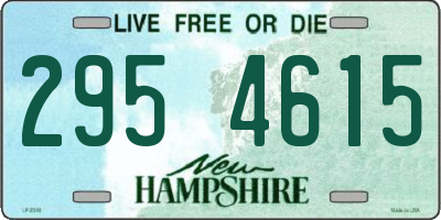 NH license plate 2954615