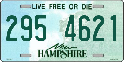 NH license plate 2954621