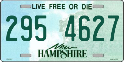 NH license plate 2954627