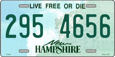 NH license plate 2954656
