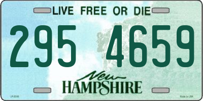 NH license plate 2954659