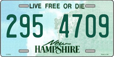 NH license plate 2954709