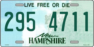 NH license plate 2954711