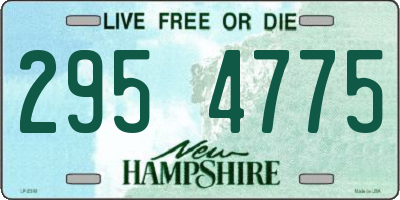 NH license plate 2954775
