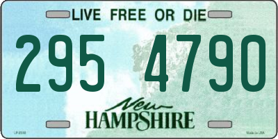 NH license plate 2954790