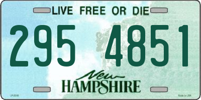 NH license plate 2954851
