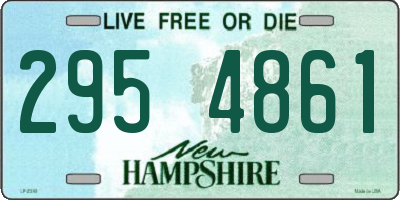 NH license plate 2954861