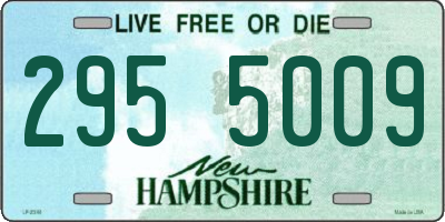 NH license plate 2955009