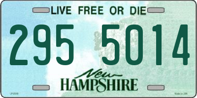 NH license plate 2955014